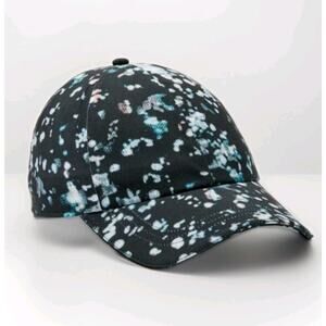 Lululemon Baller Hat Run Pixel Haze Multi Black Adjustable Baseball Cap One Size
